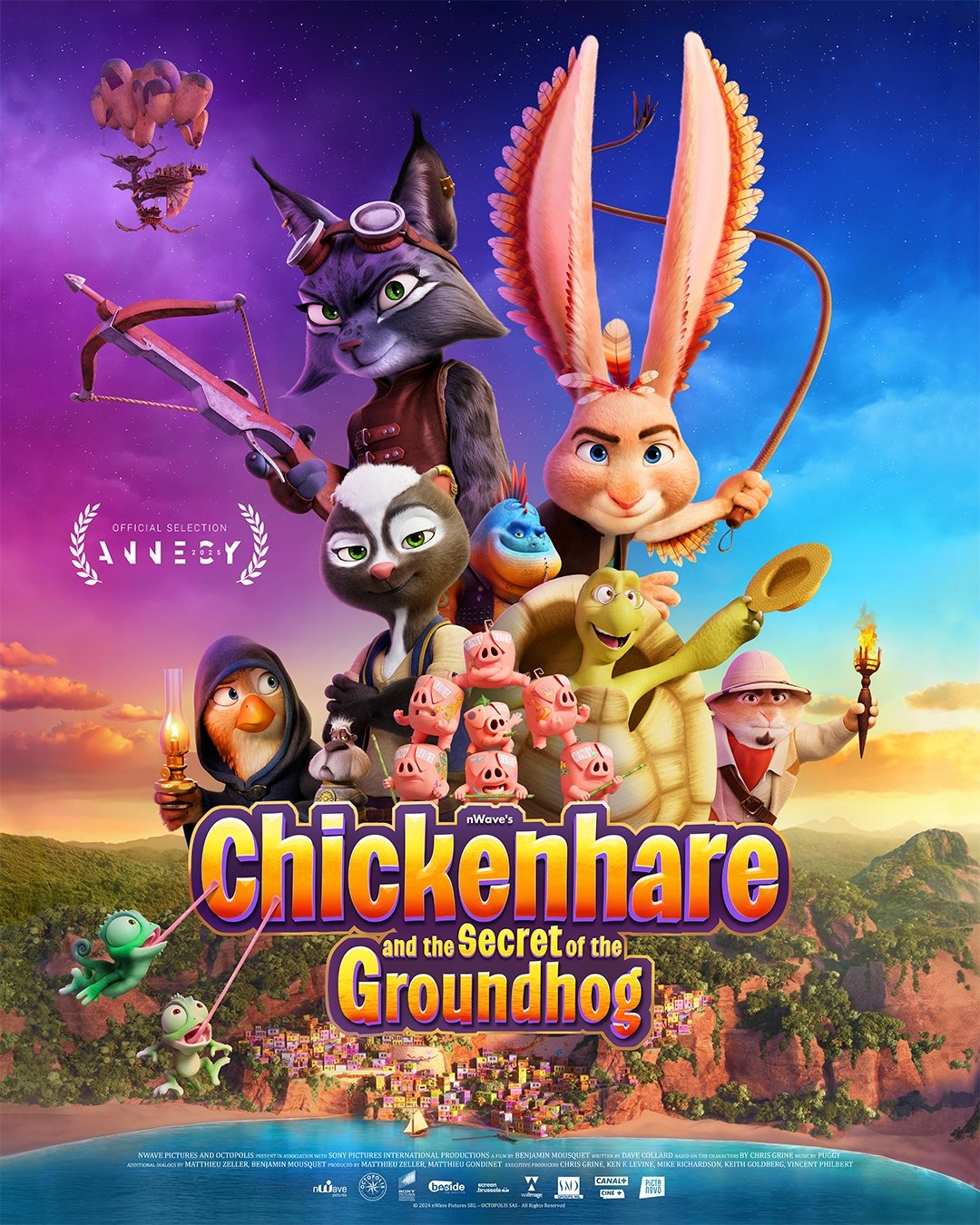 Chickenhare and the Secret of the Groundhog